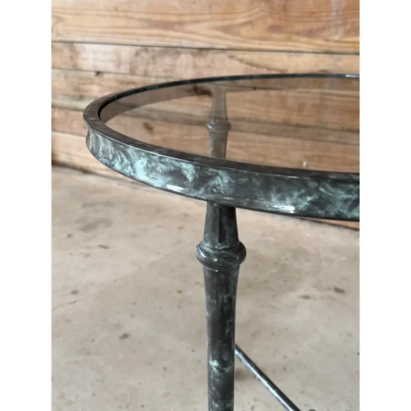 Coastal Brown Jordan Aluminum Side Tables - Image 9