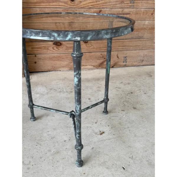 Coastal Brown Jordan Aluminum Side Tables - Image 5