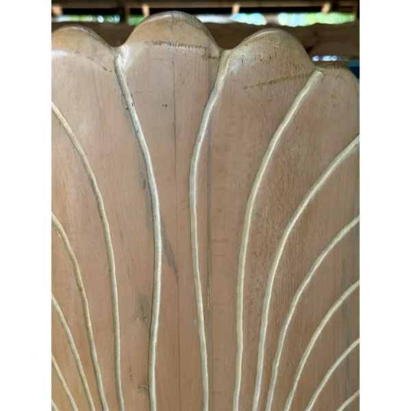 Set of Four Mid-20th Century Shell Carved Grotto Dining Chairs by Andre Originals - Image 7